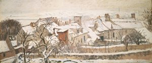 Winter by Camille Jacob Pissarro